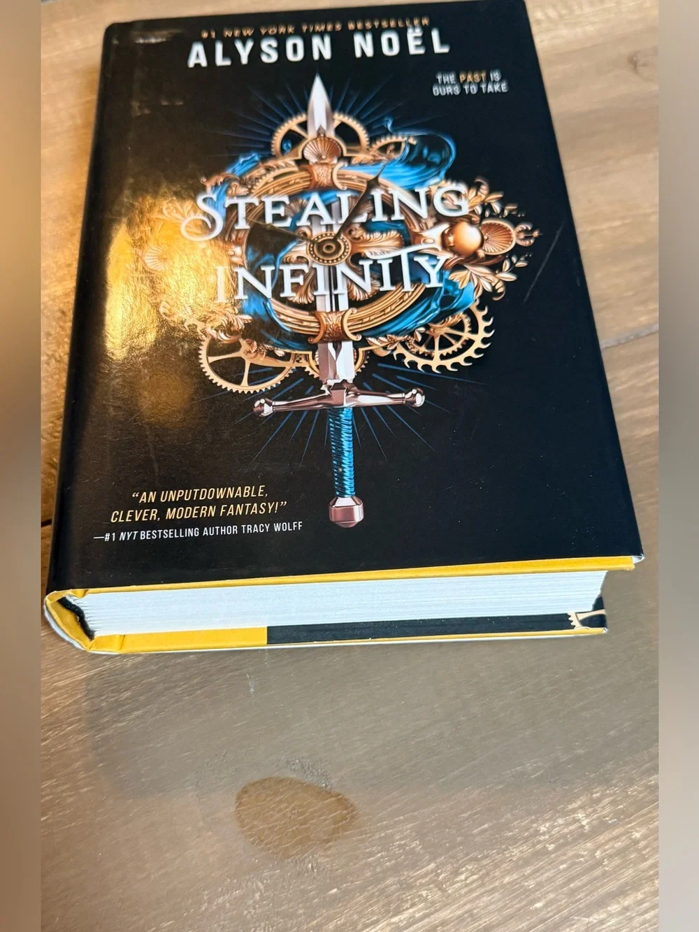 Stealing Infinity by Alyson Noël‎ Hardcover YA Fantasy Time Travel Romance Book